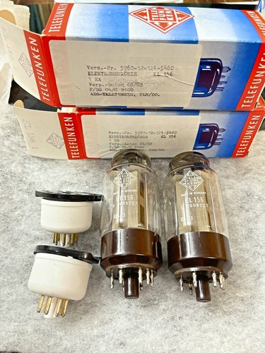 NishiTubes 様用　TELEFUNKEN EL156 真空管 6点セット NishiTubes 様用 TELEFUNKEN EL156 真空管 6点セット
