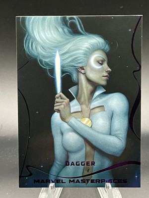 2022 Marvel Masterpieces Dagger #20 - Epic Purple 077/199