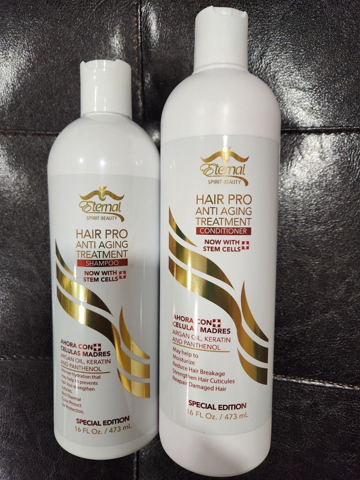 Eternal Hair Pro Anti Aging Treament Shampoo & Conditioner Special Edition 16 oz