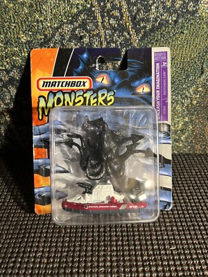Matchbox Monsters - Black Octopus Nautical Research Vehicle -
