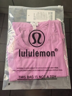 Lululemon Yoga Swifty Tech Sport Long Sleeve 2.0 T-shirt PINK  Size 2/4/6/8/10