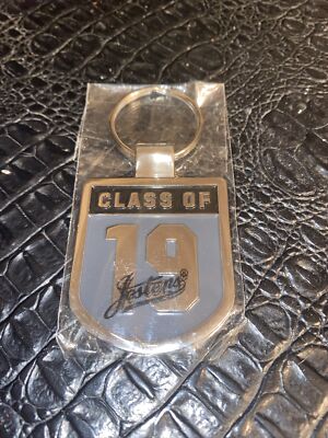 New Joston's Class of 19 Silver Tone Metal Key Ring
