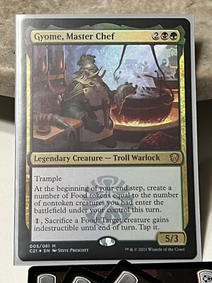 Gyome, Master Chef - Foil NM, English MTG Commander 2021