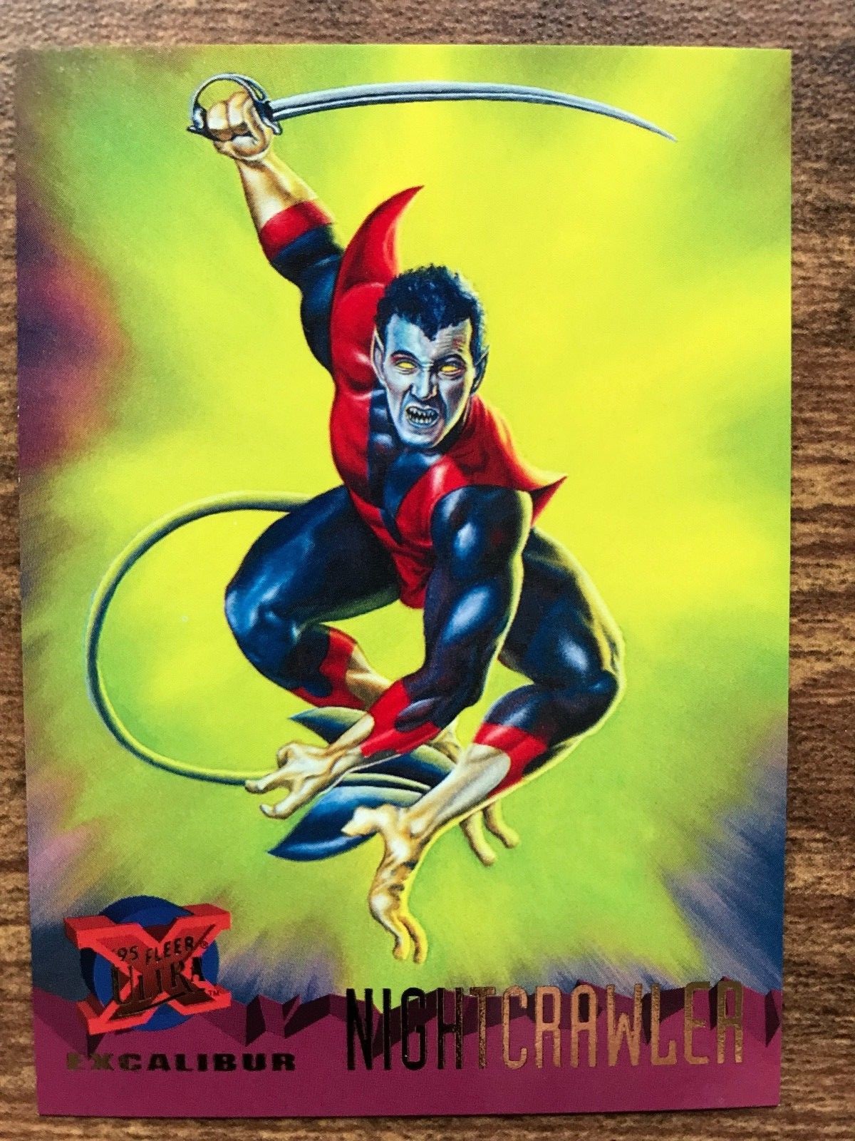 1995 Fleer Ultra X-Men Card #67 Nightcrawler Excalibur NM/MT