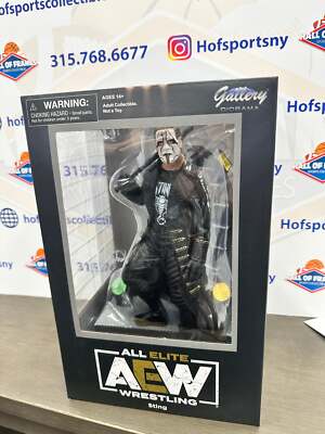 STING AEW GALLERY 10'' DIORAMA PVC STATUE!