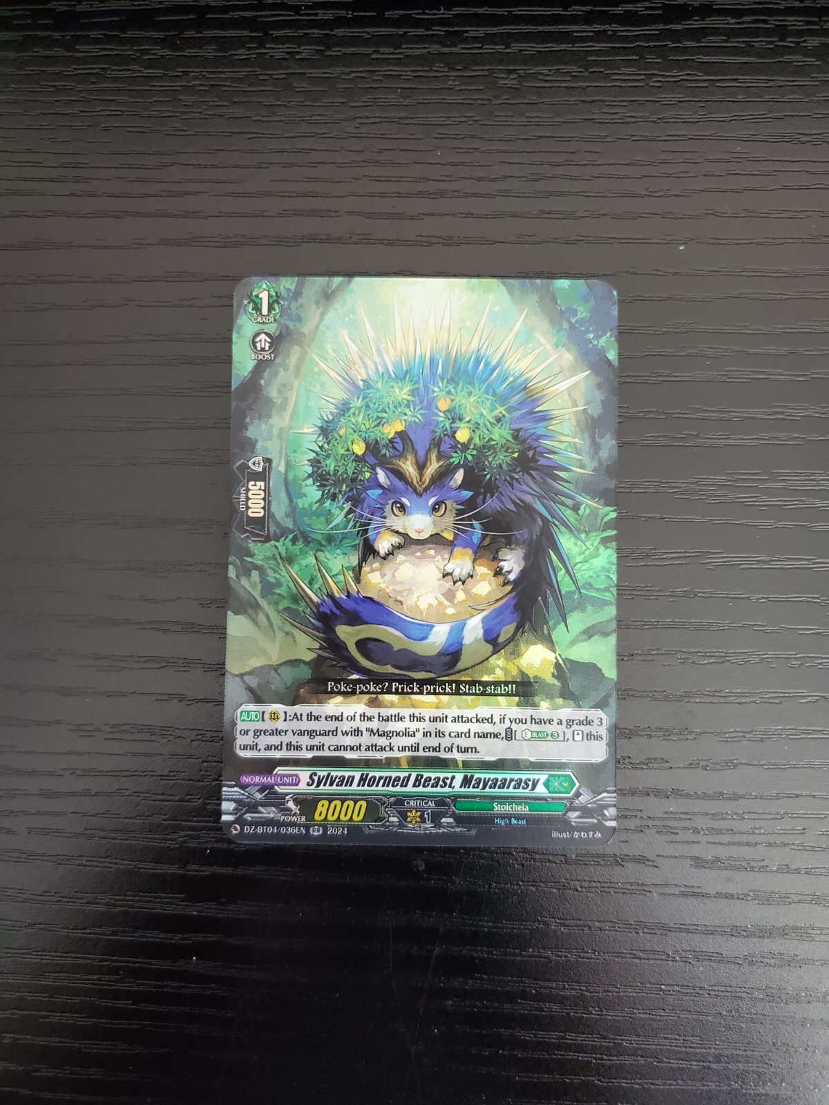 Cardfight Vanguard - Sylvan Horned Beast, Mayaarasy - DZ Cardfight Vanguard - Sylvan Horned Beast, Mayaarasy - DZ