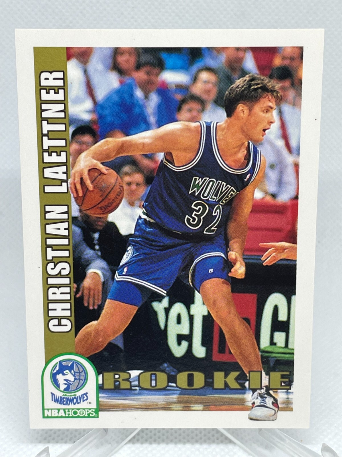 Christian Laettner 1992-93 NBA Hoops #421 Rookie Card RC. rookie card picture