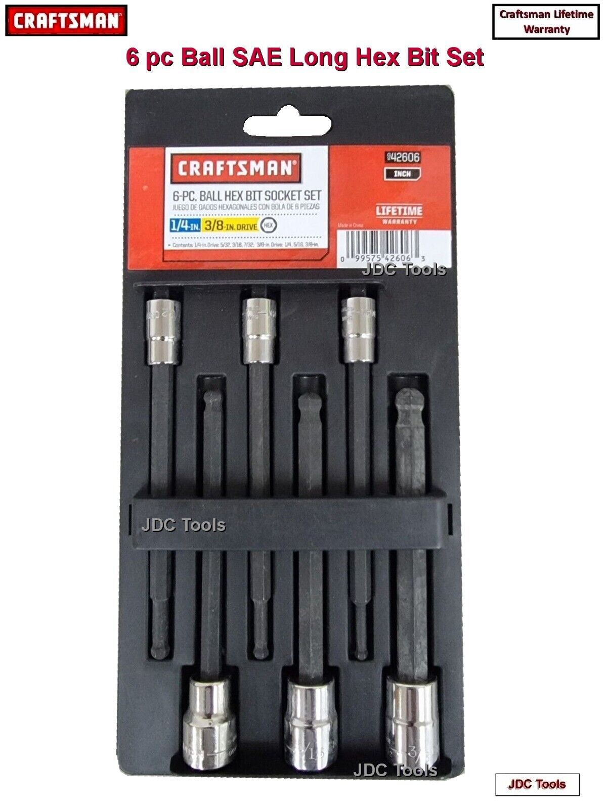 Craftsman 7/32 in. Hex Bit Socket, 3/8 in. Drive, SAE, 6 Point Craftsman 7/32 in. Hex Bit Socket, 3/8 in. Drive, SAE, 6 Point