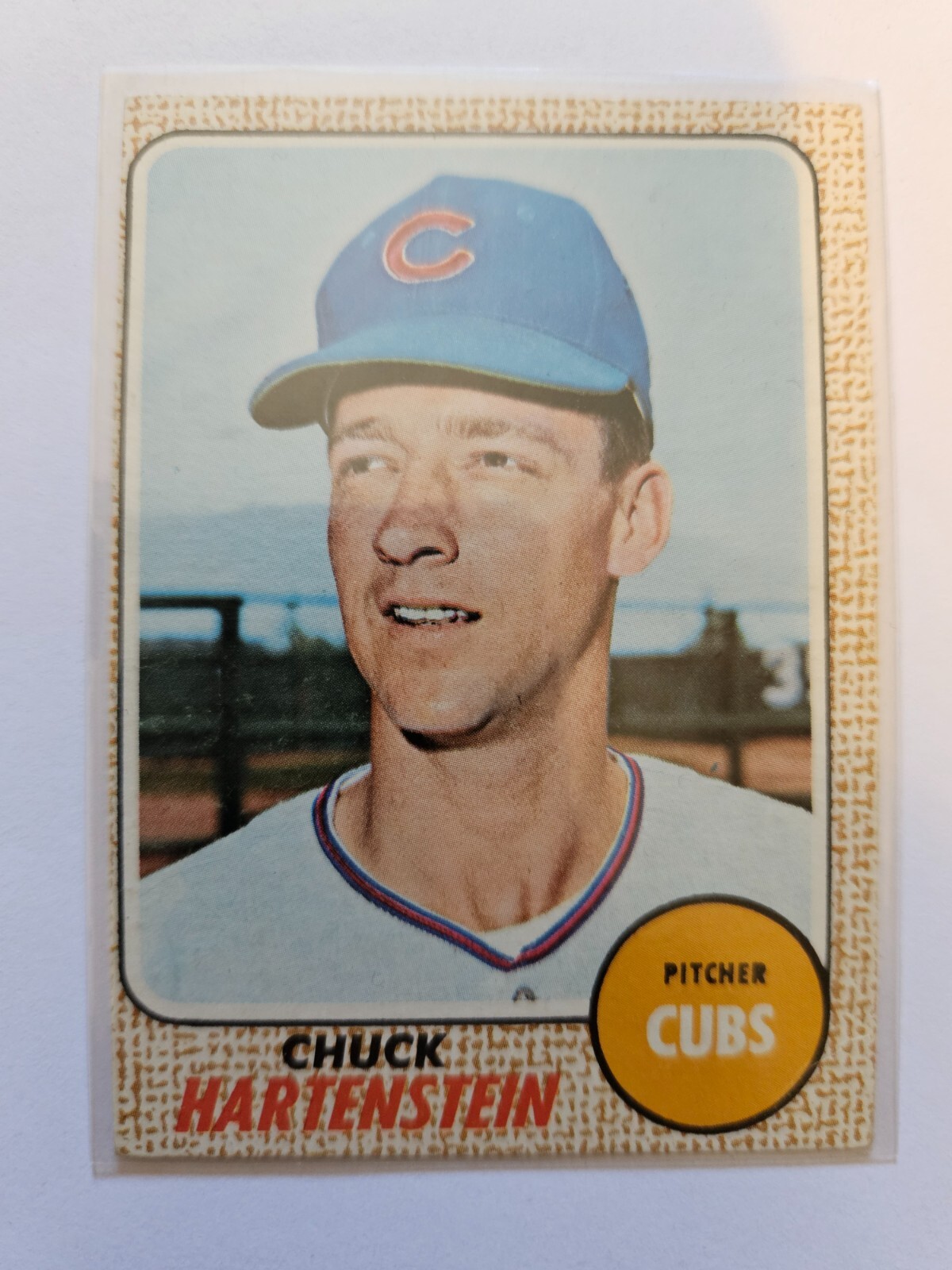 【yo13❗️】 1968 TOPPS CHUCK HARTENSTEIN #13 VG/EX COMBINED SHIPPING | eBay