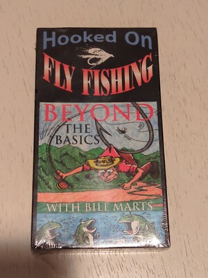 Hooked On Fly Fishing: Beyond the Basics with Bill Marts Instructional VHS NEW!