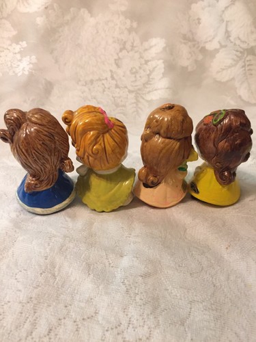 Vintage Big Eyed Girl Of The Month Josef Originals Jan, March, July & October