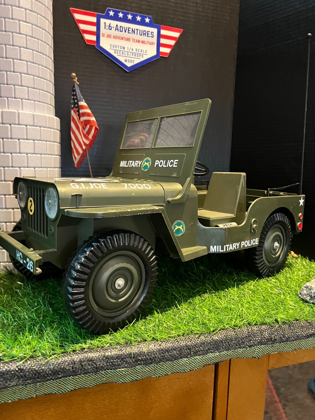 GI Joe ★ WW2 Marine Corps Custom Jeep GI Joe WW2 Marine Corps Custom Jeep 243100 | eBay