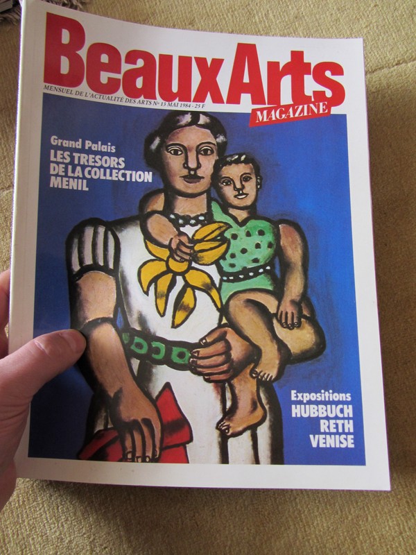 Beaux Arts Magazine NÂ° 13 Mai 1984, Collection Menil, Expo Hubbuch Reth Venise