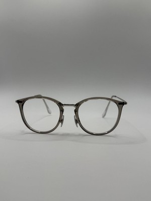 Ray-Ban RB 7140 49-20-150 Grau Rund Brille Gestell