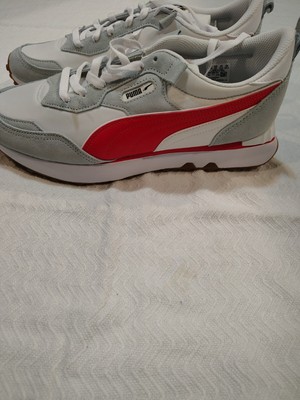 Size 11.5 - PUMA Rider FV Essentials - White Red