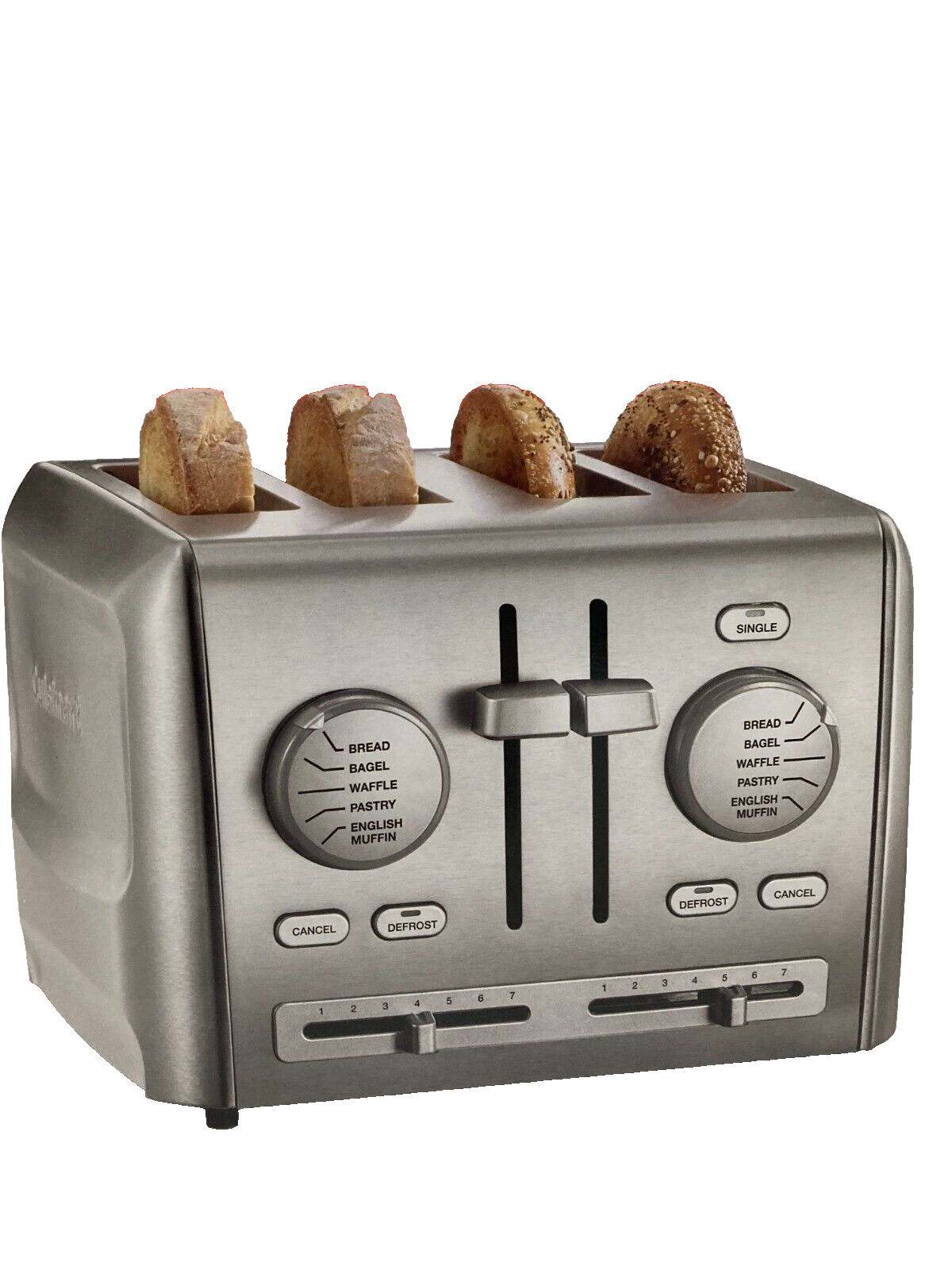 Cuisinart 4 Slice Toaster Stainless Steel Toaster