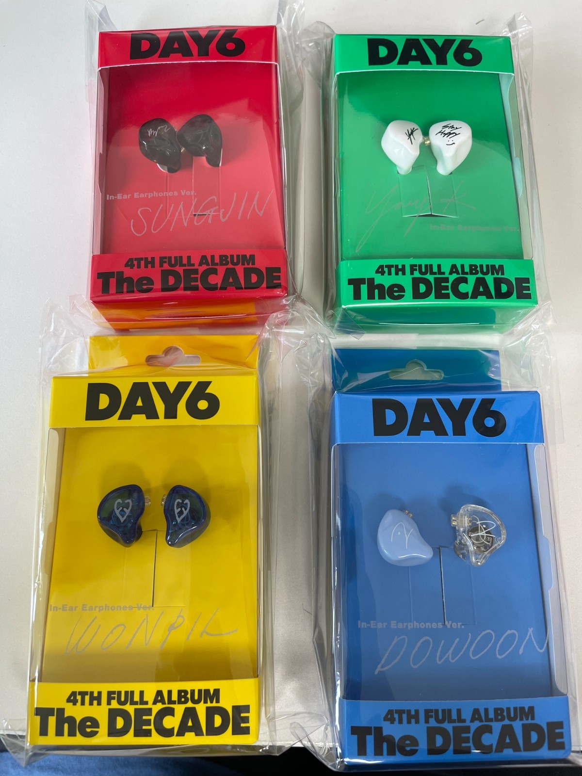 DAY6 The DECADE インイヤーイヤホン ウォンピル DAY6 イヤホン 【公式