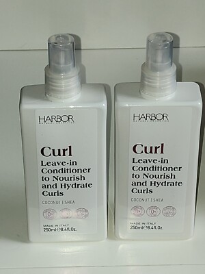 HARBOR Curl LEAVE-IN Conditioner COCONUT SHEA to Nourish & Hydrate Curl  8.4 oz