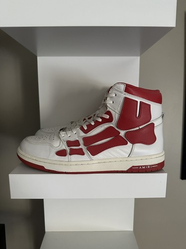Amiri Skel Top Hi Red Size 13 | eBay