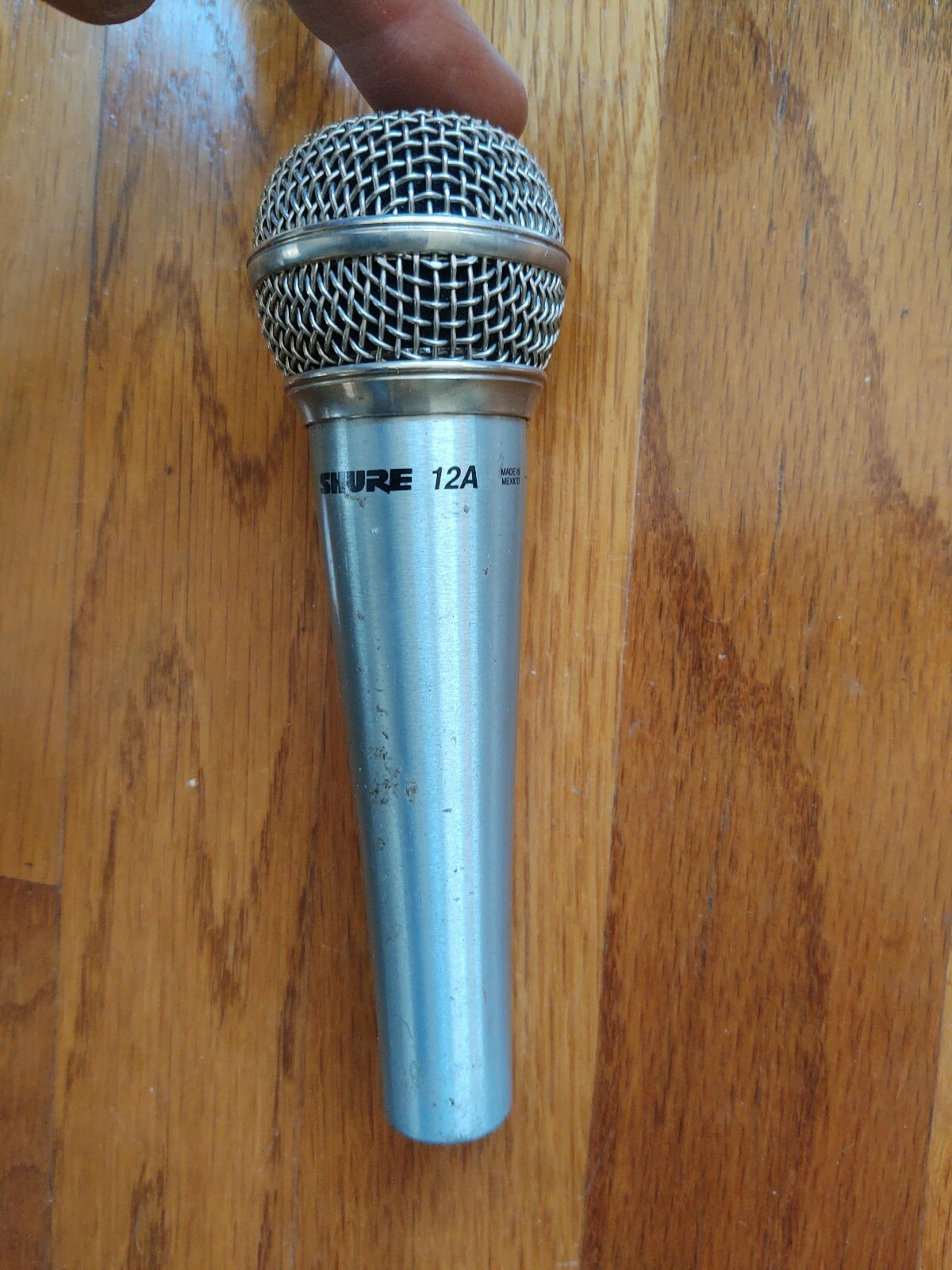 SHURE 　12A ダイナミックマイク　SM58/SM57メキシコ製 SHURE 12A ダイナミックマイク SM58/SM57メキシコ製