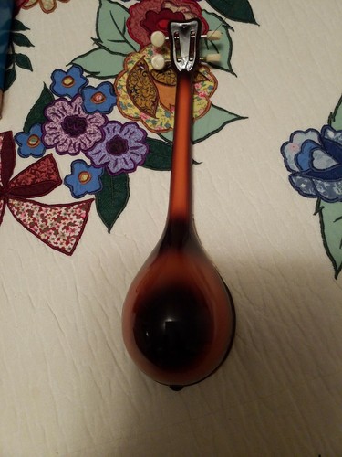 Miniature Greek wooden Bouzouki decorative (11 