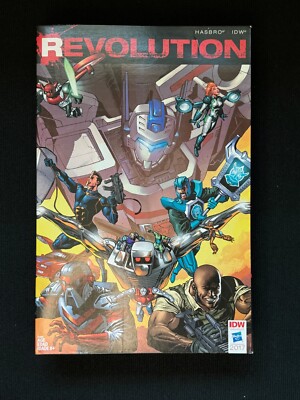 SDCC 2017 Revolution Transformers G.I. Joe M.A.S.K. IDW Hasbro Crossover Set