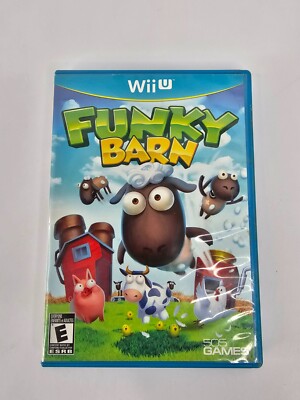 Funky Barn (Nintendo Wii U, 2012) CIB Complete w Manual