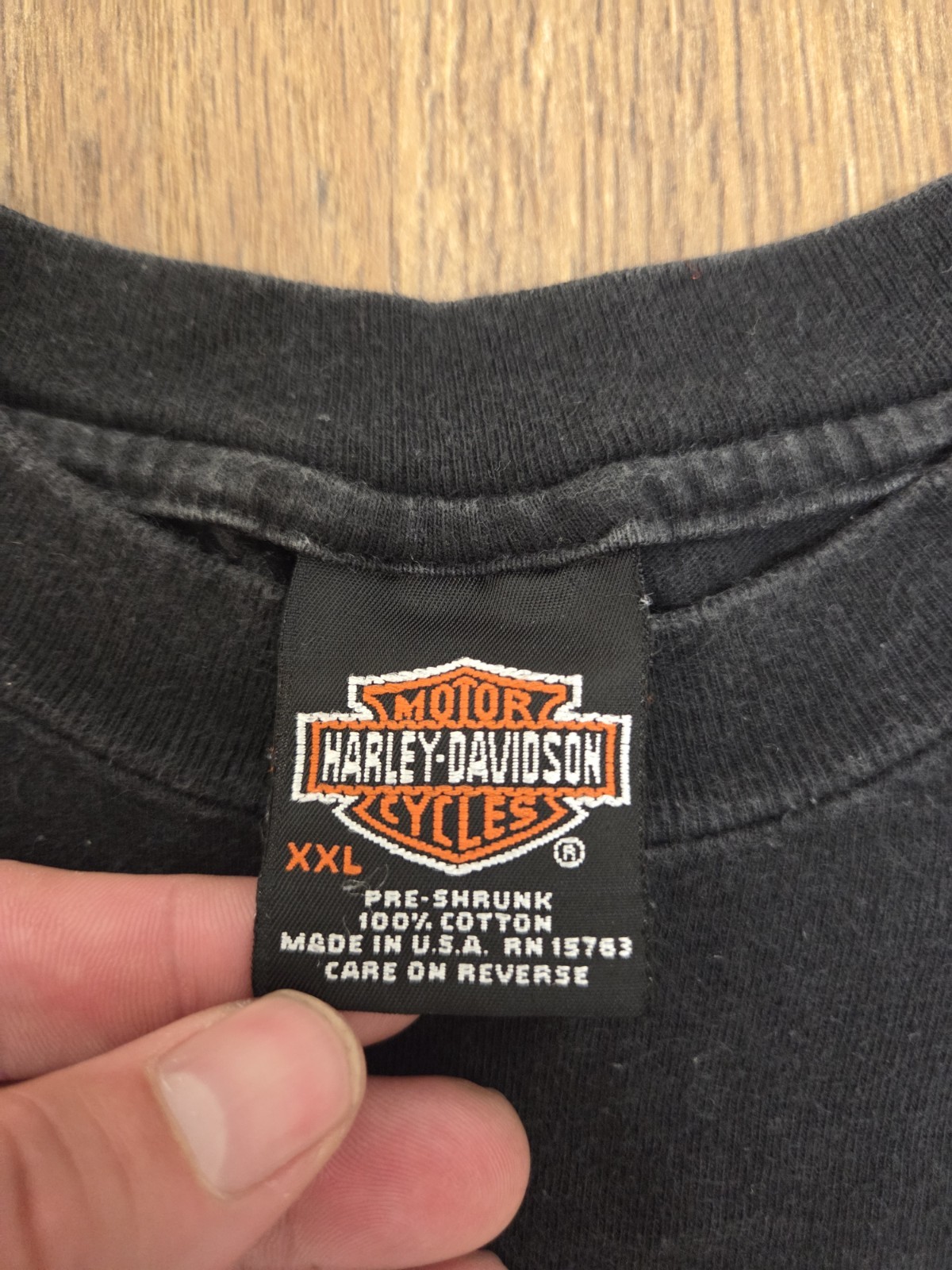 Mens Vintage Harley Davidson Racing Shirt Size XXL Hanes Beefy Tag Atlantic City