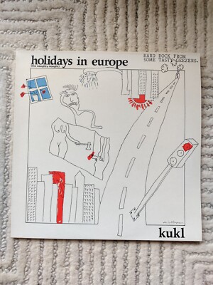 Kukl- Holidays In Europe, vinyl record,  1986 Crass Records   cat.no. 4.