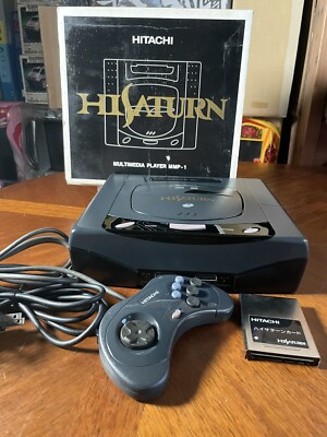 Hitachi Hi Saturn MMP-1 Console  Japan RARE TESTED IN STOCK