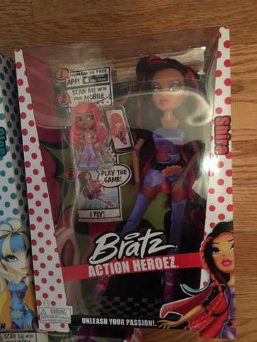 6 New Action Heroez & In The Wild Bratz Dolls- Cloe, Yasmin, Shira, Jade