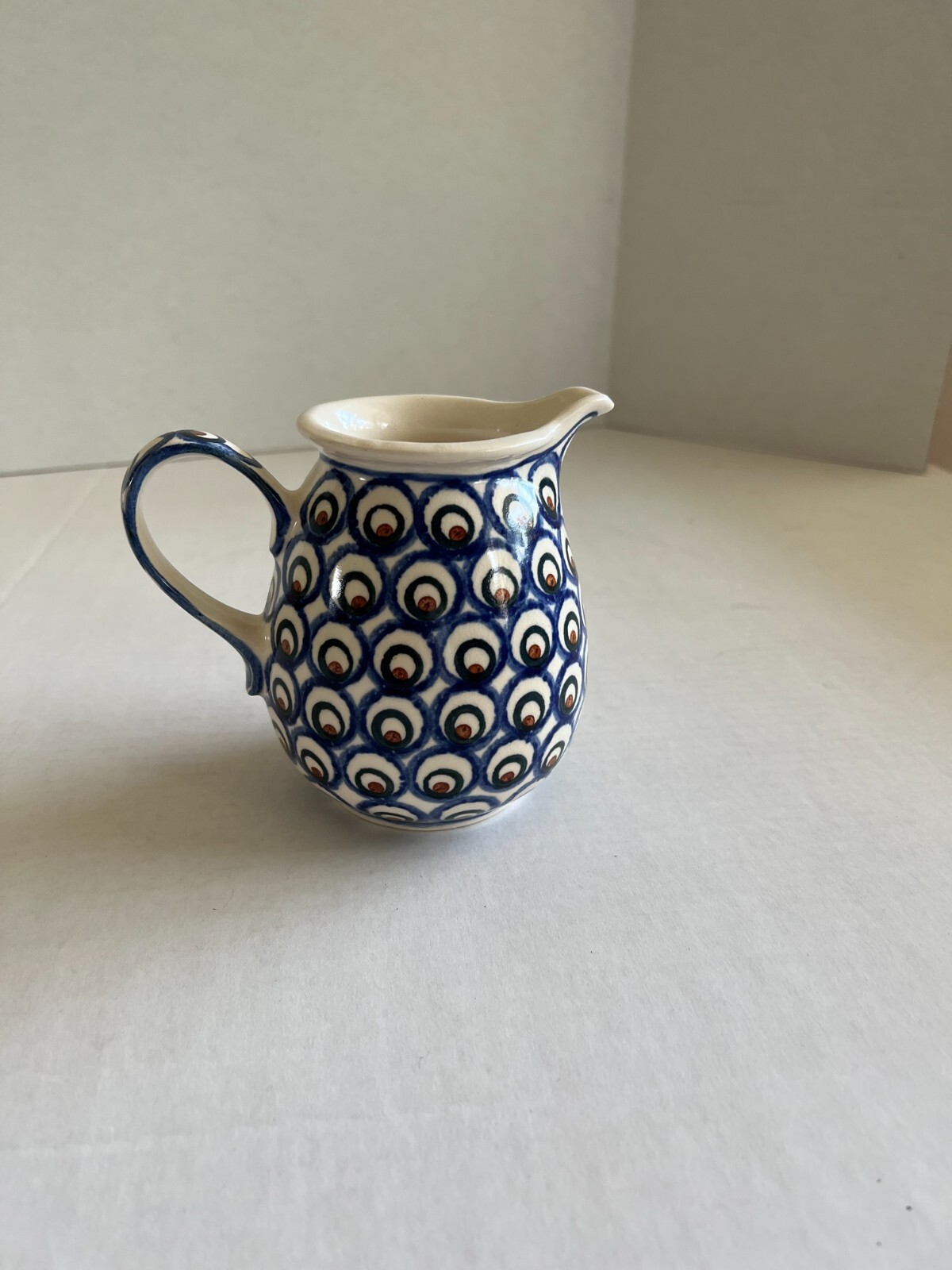 BOLESLAWIEC Polish Pottery - Small 13oz Pitcher