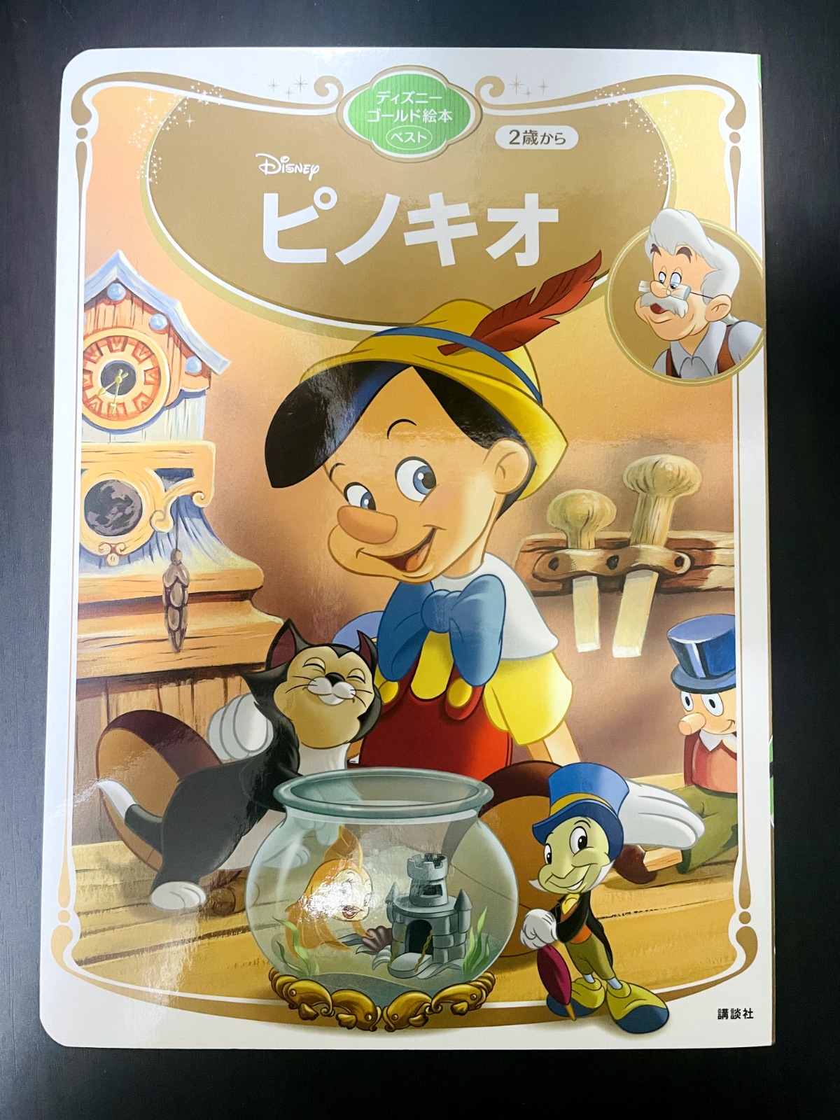 Tokyo Disney Land Pinocchio Japanese Picture Book Disney