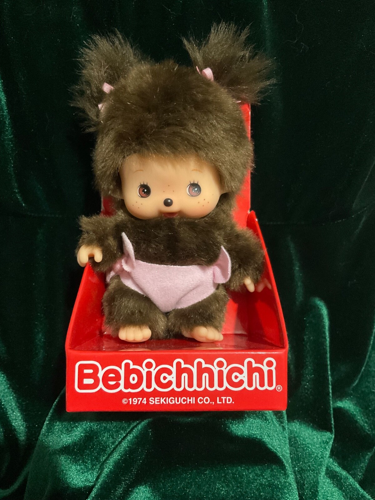 2002年発売 飲茶 モンチッチ 女の子 monchhichi 815 2002年発売