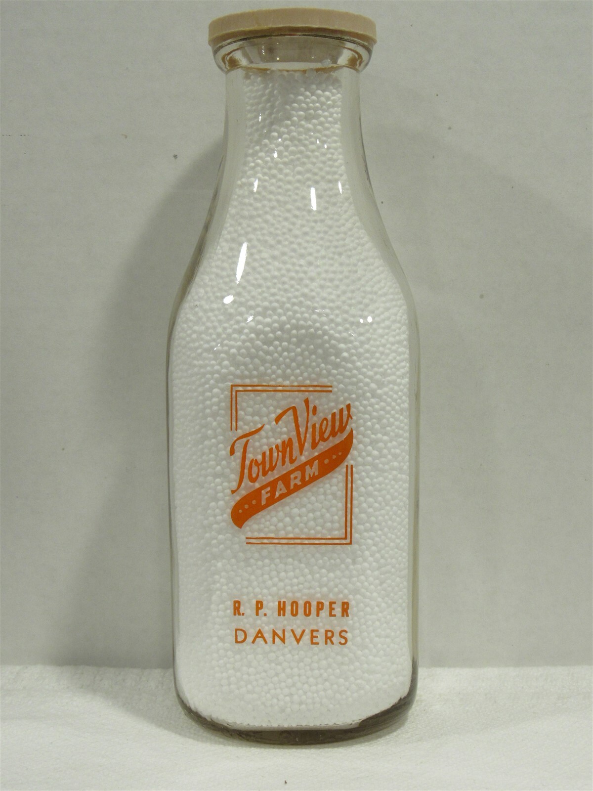 Hooper's Dairy Products Milk Bottle Hooper's Dairy Products Milk Bottle