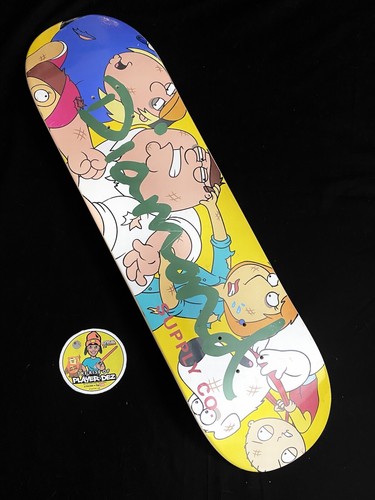SUPER RARE Family Guy Diamond Supply Skateboard Deck