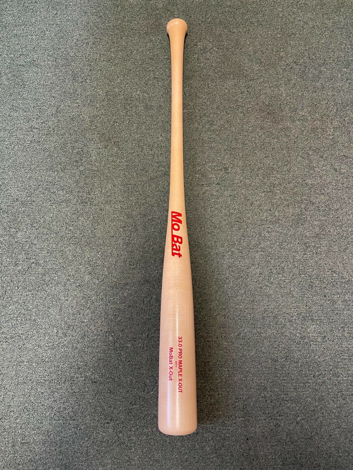 Color:Solid Natural/Red Label:*Old Hickory Bat Co. Made* *MoBat Co. Pro Label* MAPLE/ASH WOOD Baseball Bats