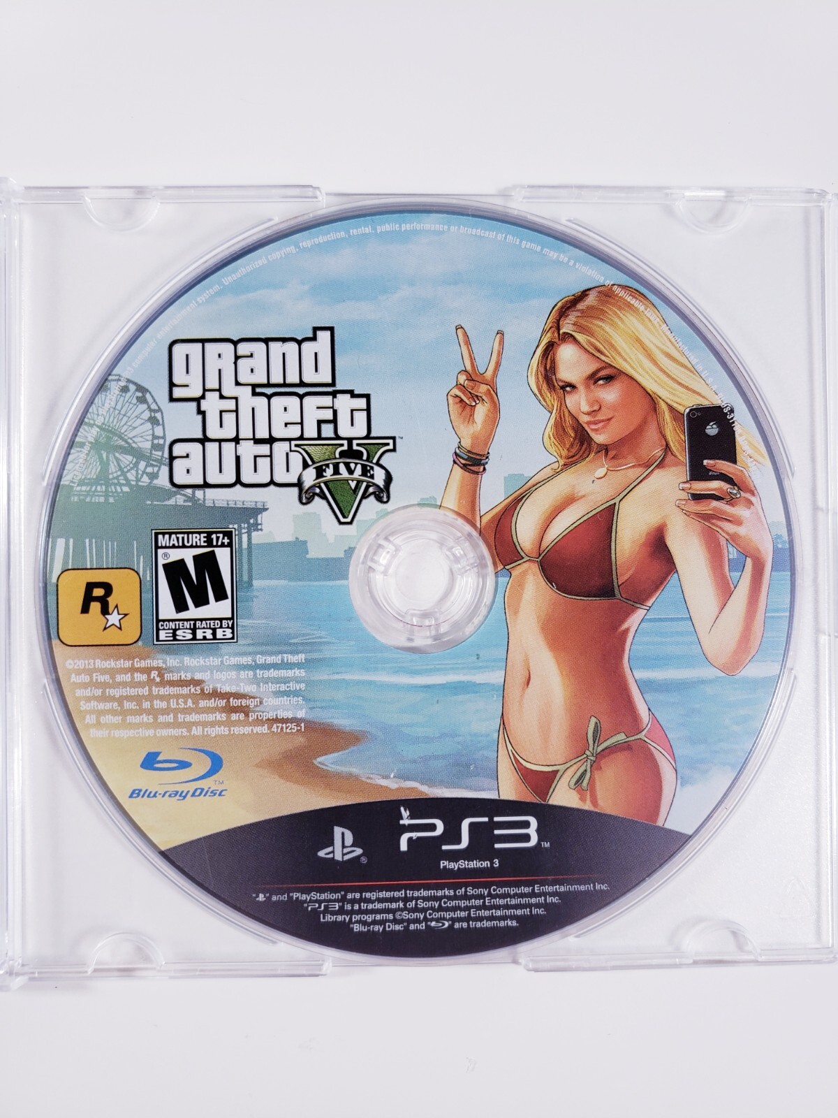 Grand Theft Auto V 5 (Sony PlayStation 3, 2013) PS3 GTA5