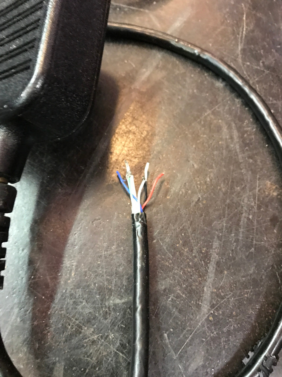 Lot of 15-Grade B/As-Is-Motorola NMN6228A Speaker/Microphone Handset & Mic Cable