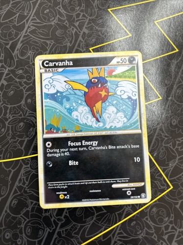060PK059r - Carvanha- 59/102 - Triumphant- Common Reverse