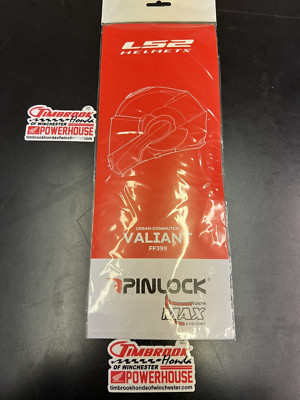 LS2 Clear Anti-Fog Pinlock Max Shield Insert for Valiant Helmets - 03-329