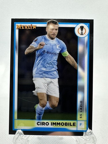 Ciro Immobile 2022-23 Topps Merlin Chrome UEFA Soccer SS