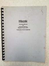 Mazatrol Fusion 640t Pro Manual Mazatrol Fusion 640t Pro Manual