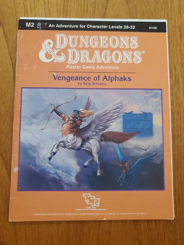 COMPLETE - AD&D Vengeance of Alphaks Advanced Dungeons