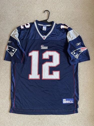 New England Patriots Tom Brady #12 Football NFL Reebok