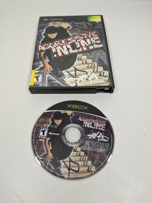 Aggressive Inline (Microsoft Xbox, 2002) Tested Free Ship