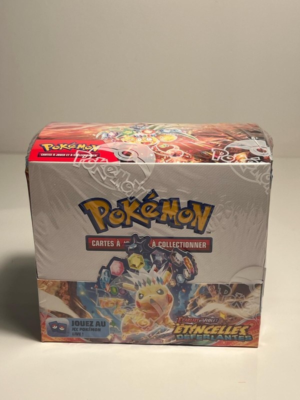 Display Etincelles DÃ©Ferlante Ev08 - 36 Boosters PokÃ©Mon - ScellÃ©E - Neuve - Fr