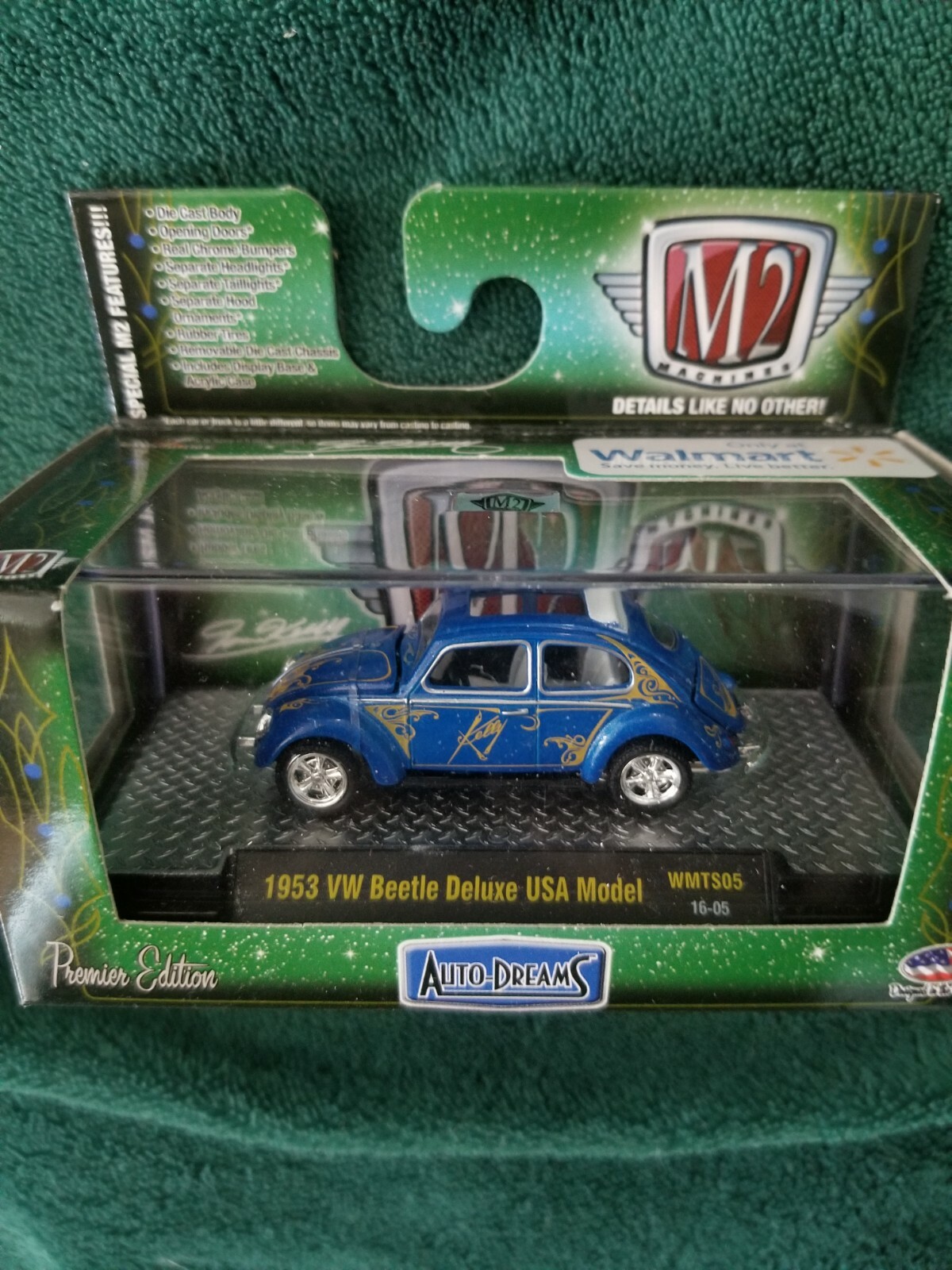 M2マシーン 1953 フォルクスワーゲン・デラックス (チェイスカー) M2マシーン 1953 フォルクスワーゲン・デラックス (チェイスカー