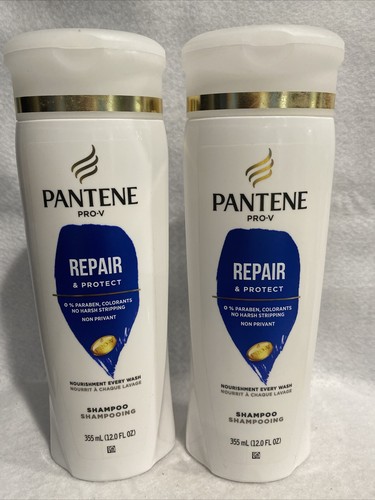 Lot Of 2  Pantene Pro-V Repair & Protect Shampoo 12 fl oz Each New