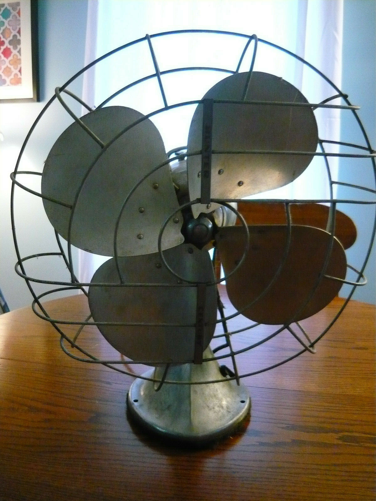 HUNTER ZEPHAIR レトロ扇風機ビンテージUSA Vintage CHROME Hunter Zephair Oscillating Electric Fan 265 C
